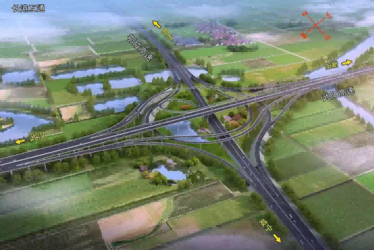 武汉至阳新高速公路（武汉至鄂州段）第一标段施工